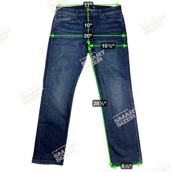 Joe’s Jeans The Legend Skinny Fit Men’s Jeans Levy Wash 28.5” Inseam Size 34 - Picture 3 of 11